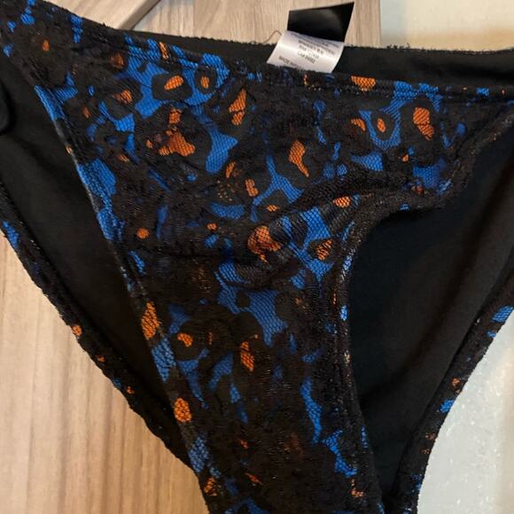 NWOT sinful by Affliction black orange bottom - Picture 2 of 5